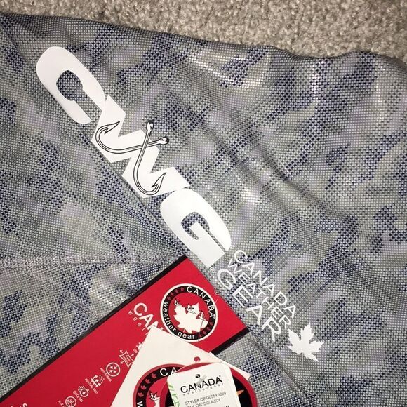 Solar Knit NEW Canada Weather Gear Fishing Digi camouflage Long Sleeve Shirt-L - Picture 4 of 7